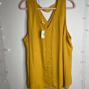 3 FOR $15 - Yellow Sleeveless Blouse